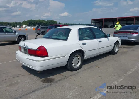 1999 Mercury Grand Marquis Ls из США, поврежденный, VIN 2MEFM75W9XX638987